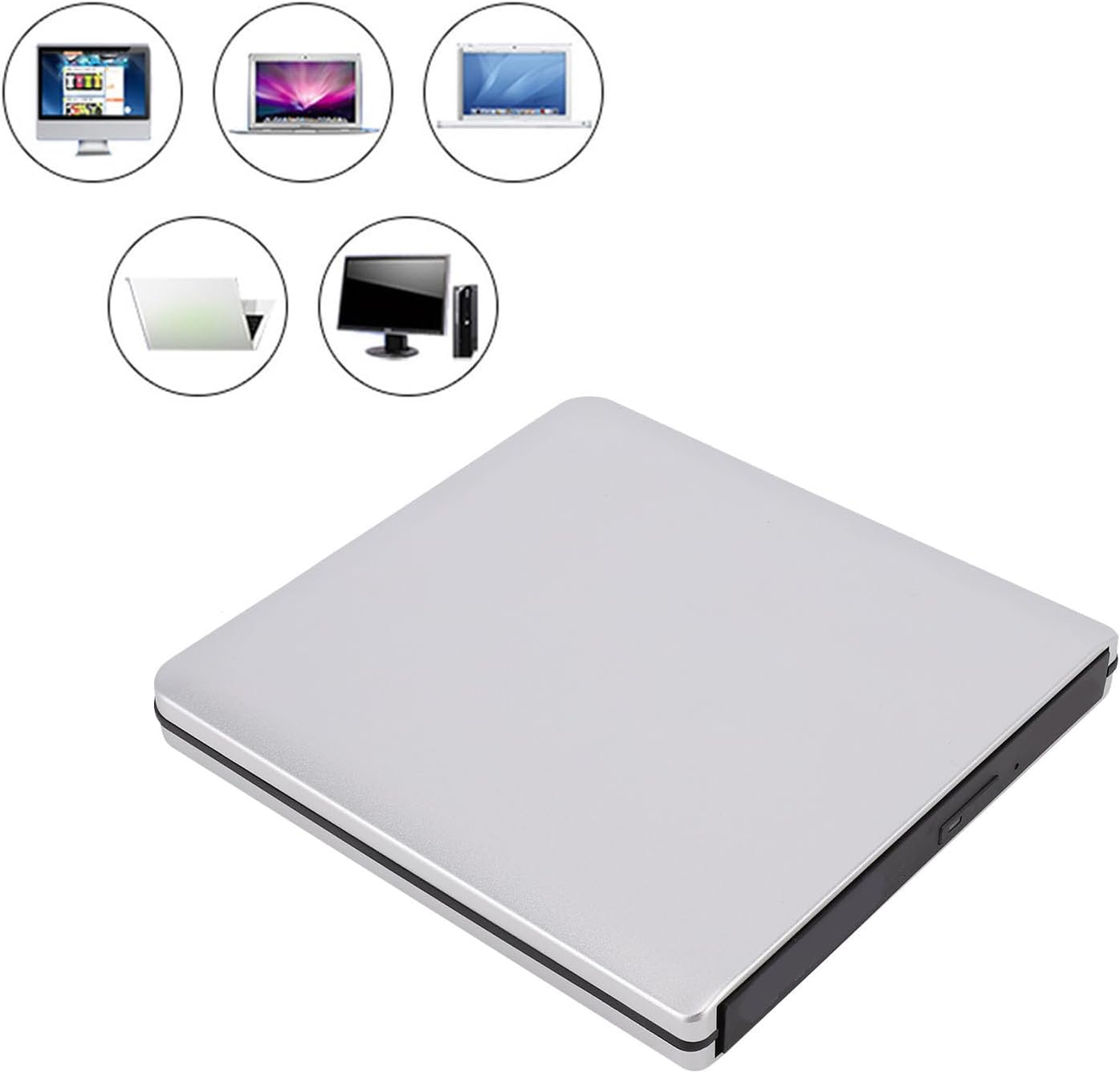 Dpofirs Portable Blu-Ray Player with USB CD DVD Disc Playback Blue-ray DEMO