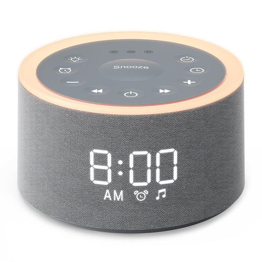 Dreamegg Grey Noise Sound Therapy Machine with Night Light for Relaxation DEMO