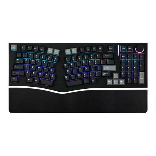 MechLands Ergonomic 98-Key Custom Mechanical Gaming Keyboard in Black DEMO