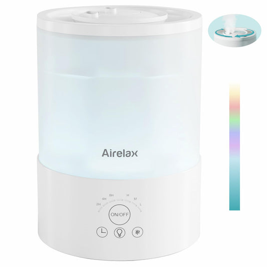 Airelax Humidifier 2.5L Air Humidifier for Bedroom Baby Room Cool Mist Small Hum