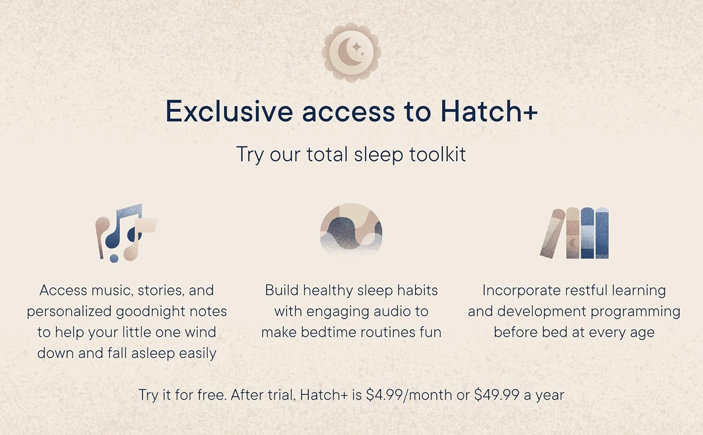 Hatch Baby Rest White Noise Sound Machine & Sleep Trainer for Infants DEMO