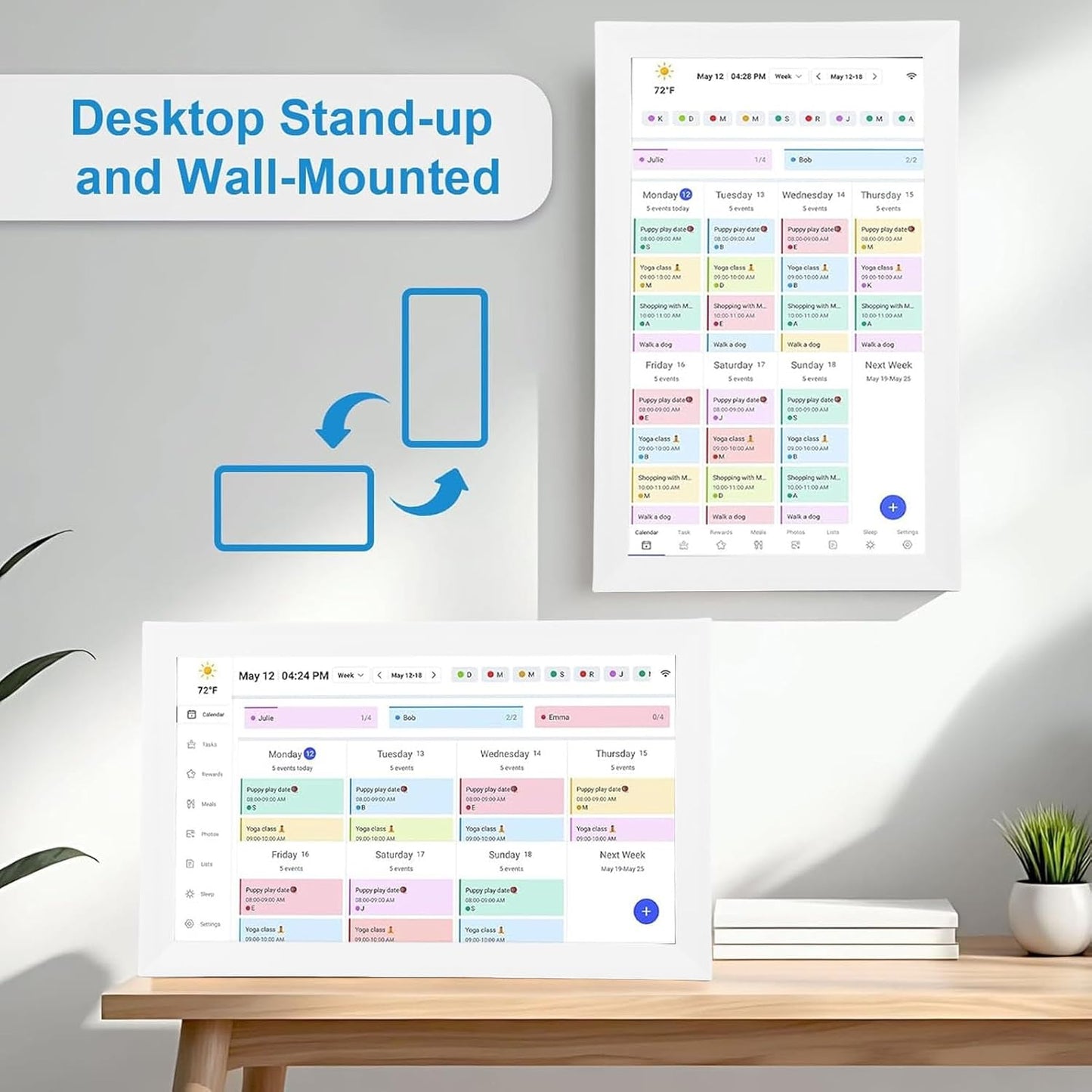 Generic Wall Planner Electronic Calendar Chore Chart Organizer for Home DEMO