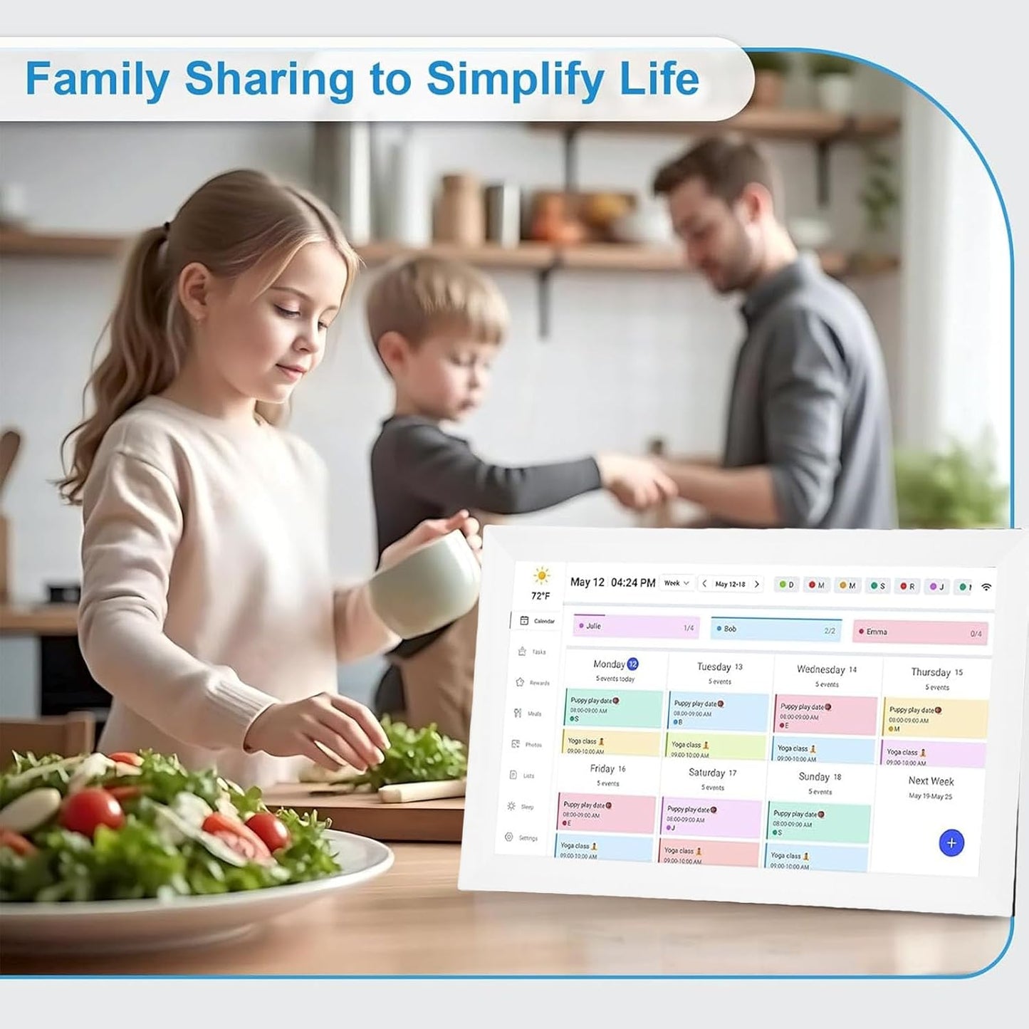 Generic Wall Planner Electronic Calendar Chore Chart Organizer for Home DEMO