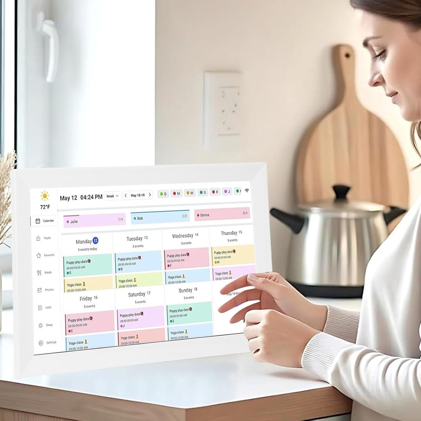 Generic Wall Planner Electronic Calendar Chore Chart Organizer for Home DEMO