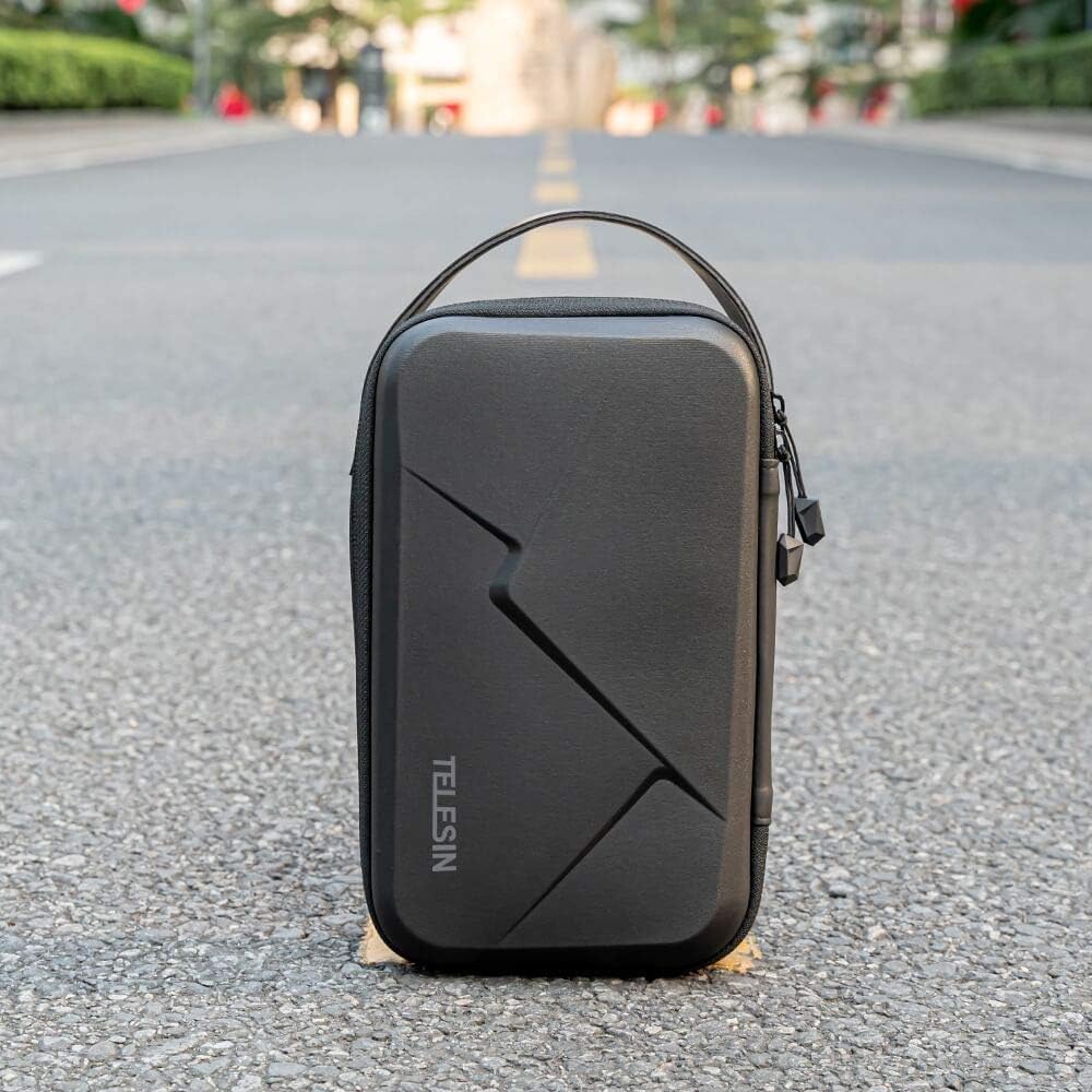 TELESIN Portable Waterproof Carrying Case Adjustable Space Camera Size 240 NEW