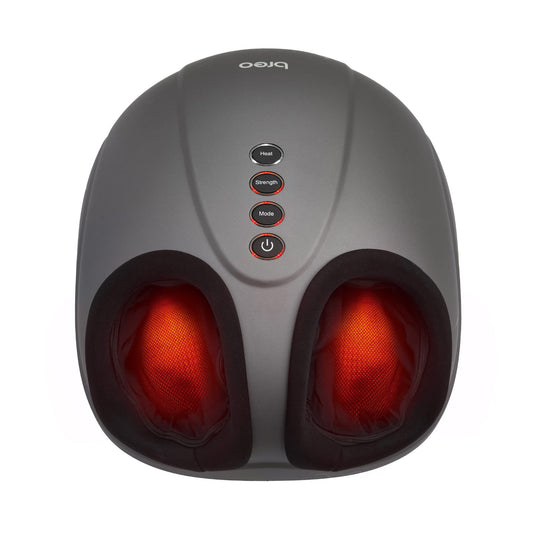 Breo Shiatsu Foot Massager Machine with Heat Deep Tissue Kneading Air DEMO