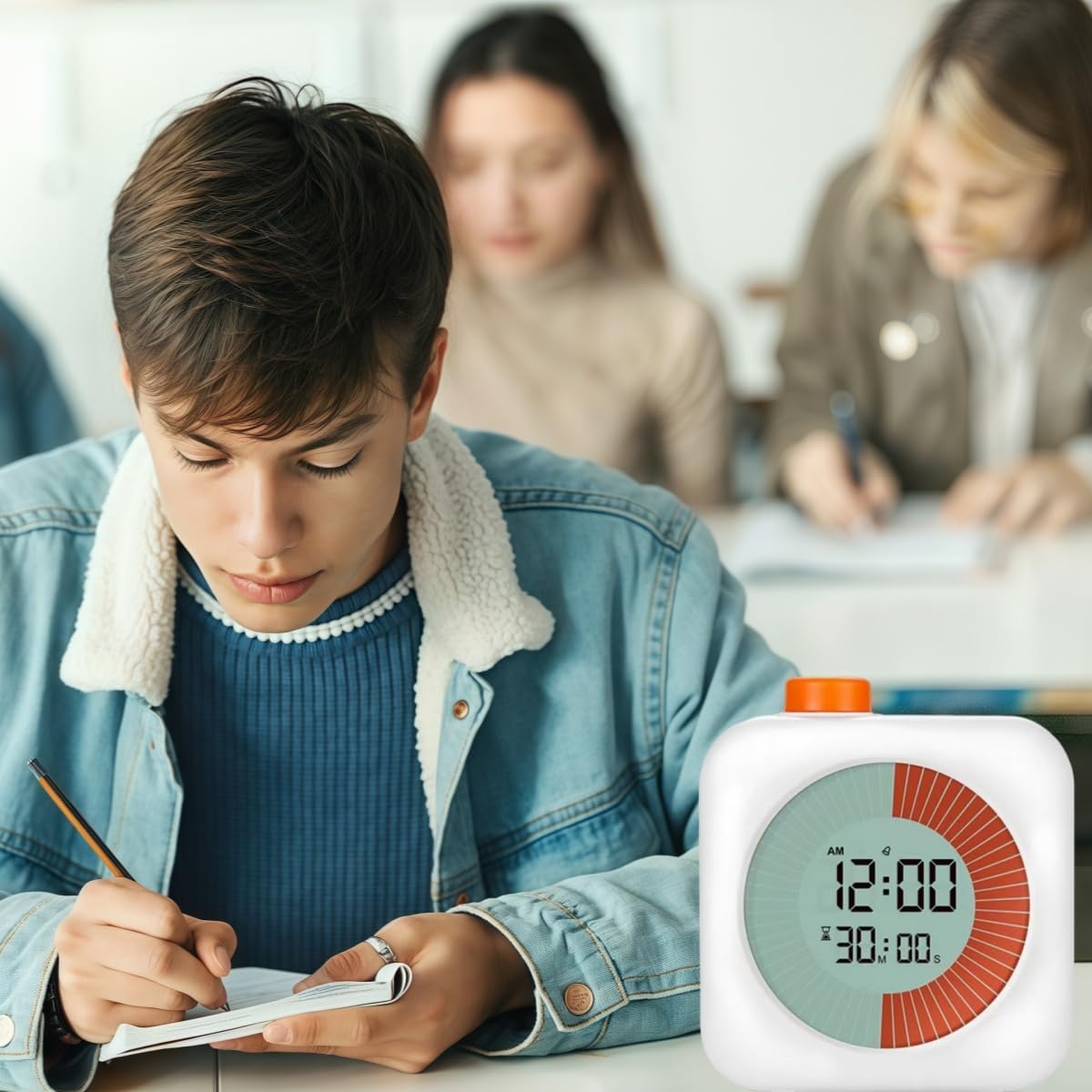XINHEFENG 60-Minute Countdown Timer Digital Visual Time Management Tool DEMO