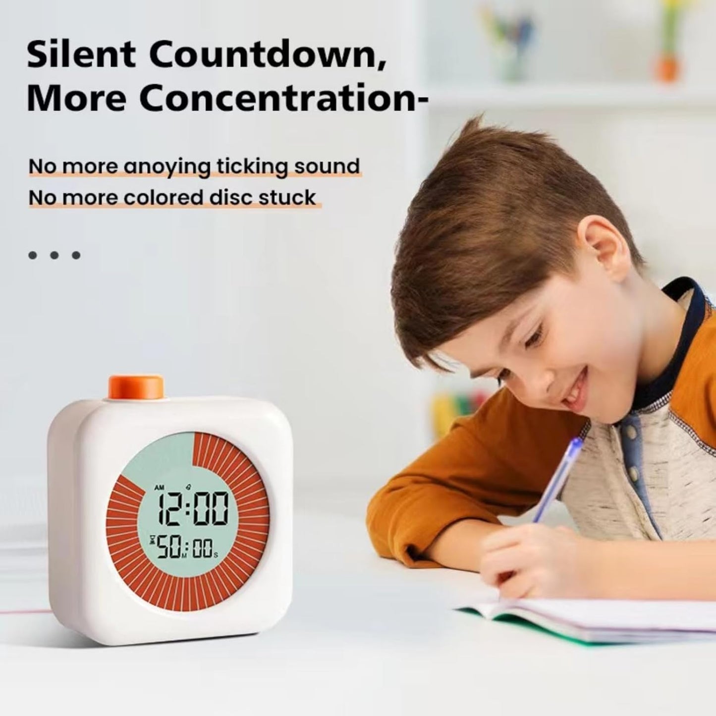XINHEFENG 60-Minute Countdown Timer Digital Visual Time Management Tool DEMO