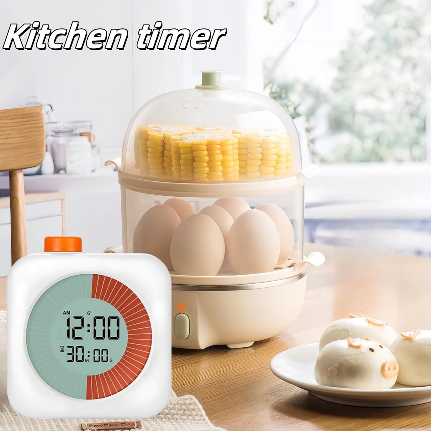 XINHEFENG 60-Minute Countdown Timer Digital Visual Time Management Tool DEMO