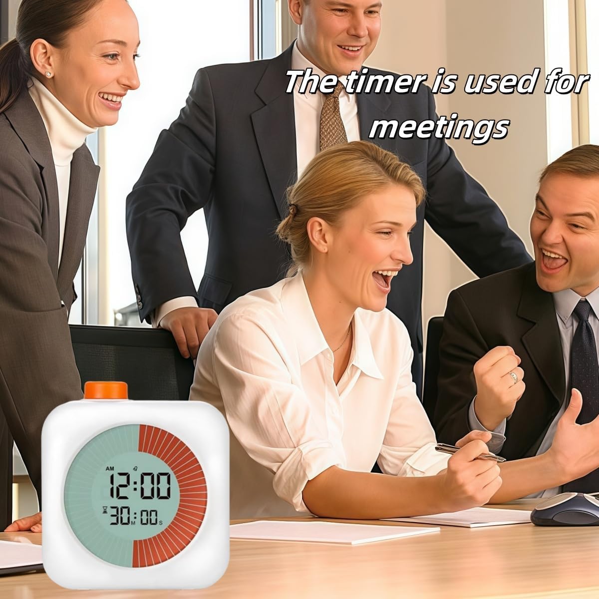 XINHEFENG 60-Minute Countdown Timer Digital Visual Time Management Tool DEMO