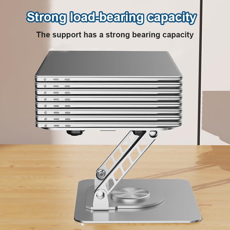 Gyugmhao Laptop Cooling Stand with Fan 360° Rotating Base Adjustable Height DEMO