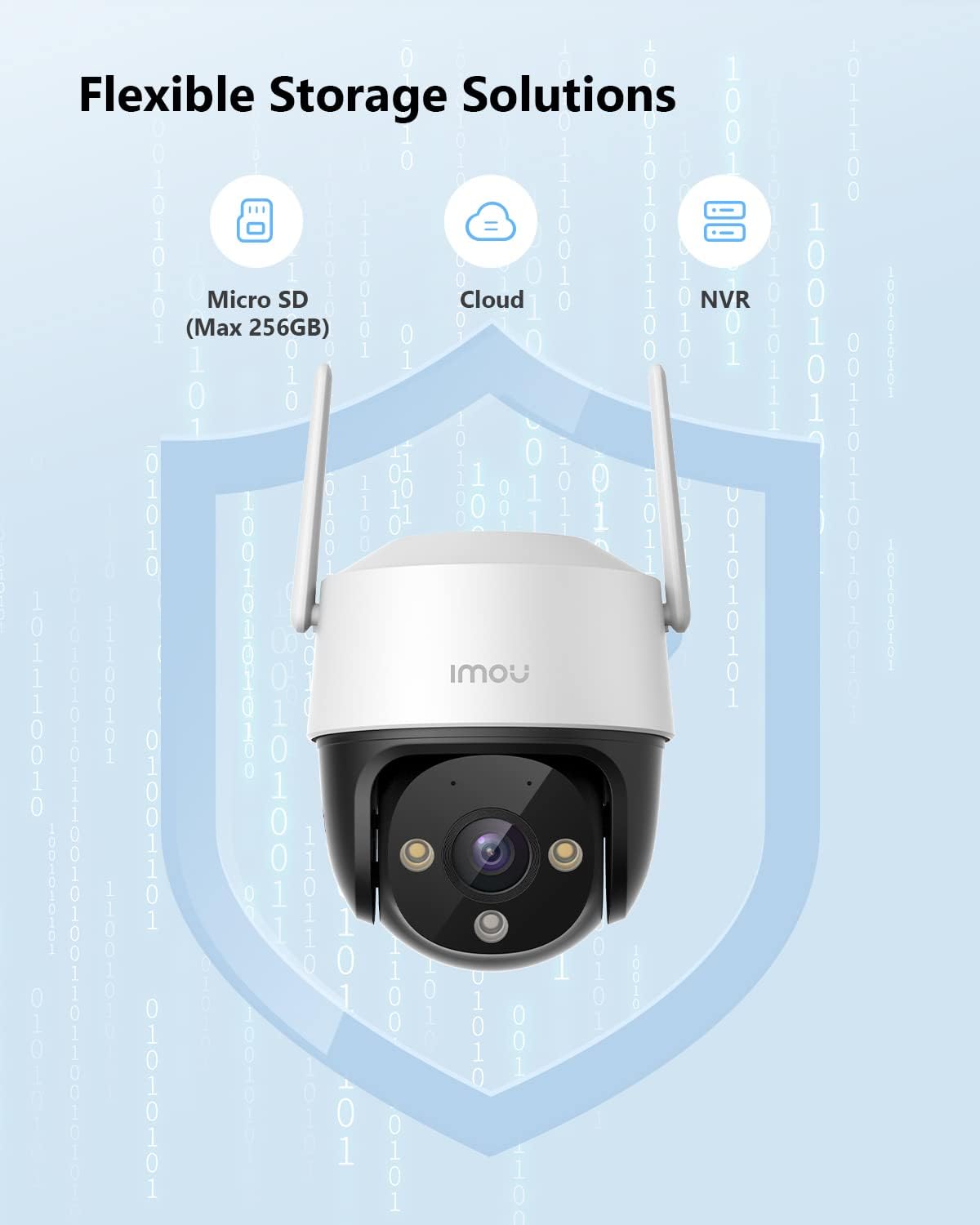 Imou 360° Outdoor Security Camera with AI Human/Motion Detection Color DEMO