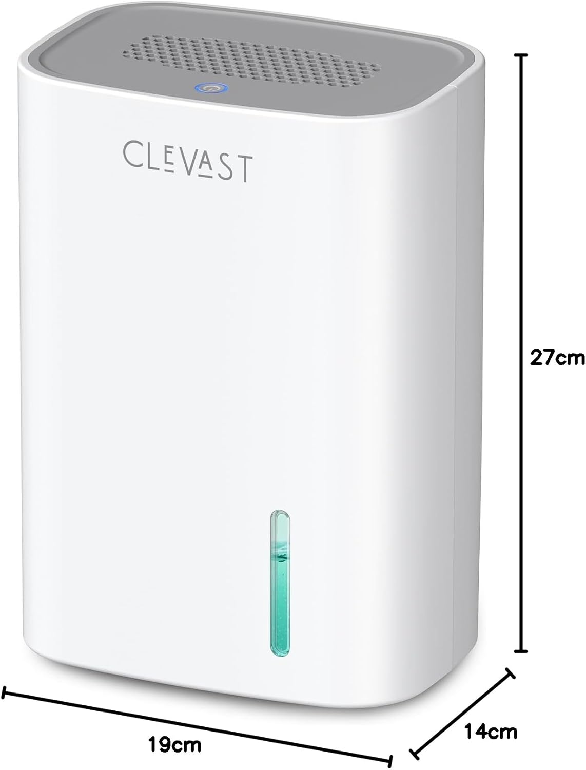CLEVAST Small Quiet Dehumidifier for Home 900ml Mini Dehumidifiers Bedroom DEMO