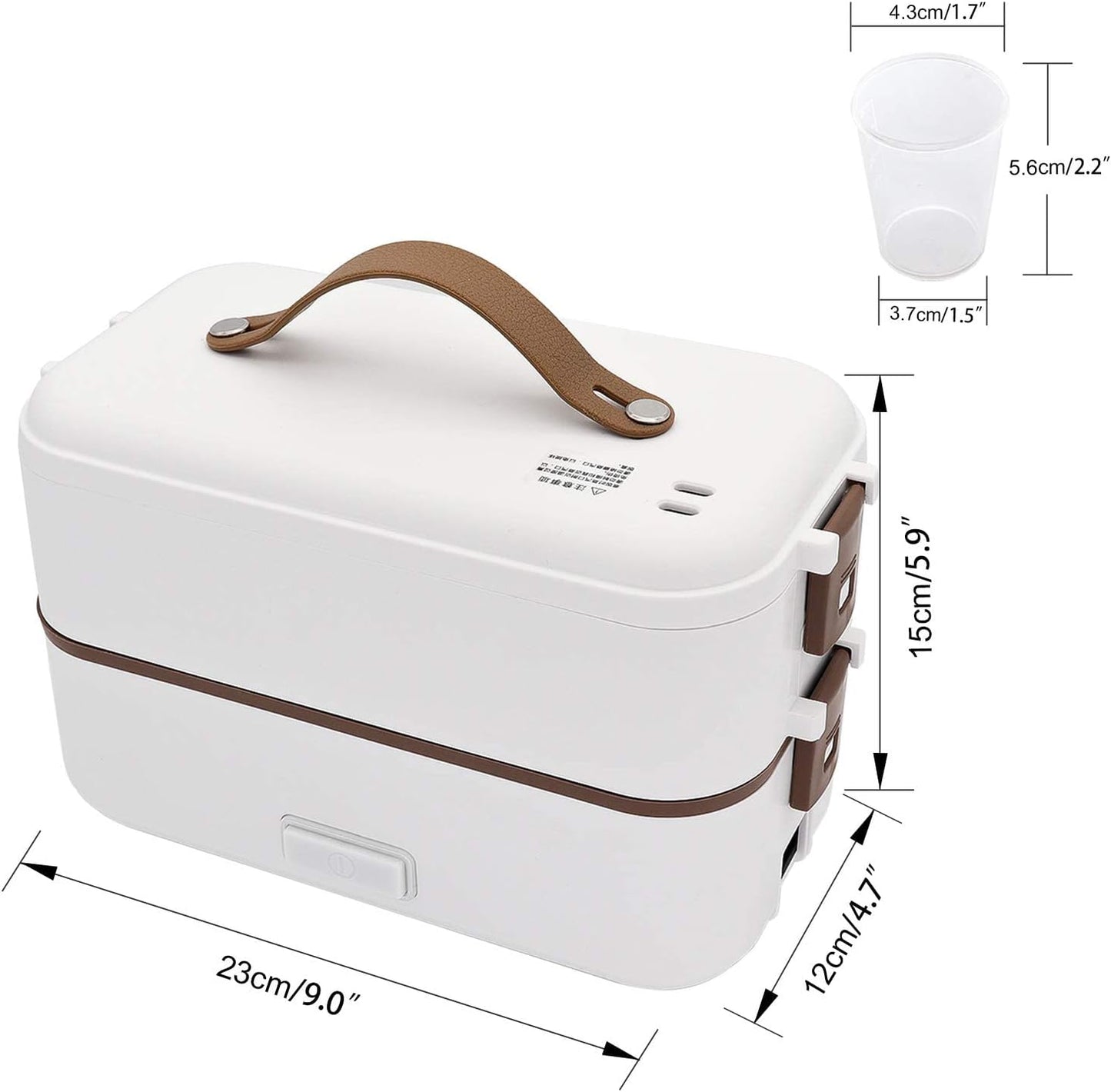 iodoo Portable Electric Lunch Box Food Warmer for Home, Office, School - DEMO
