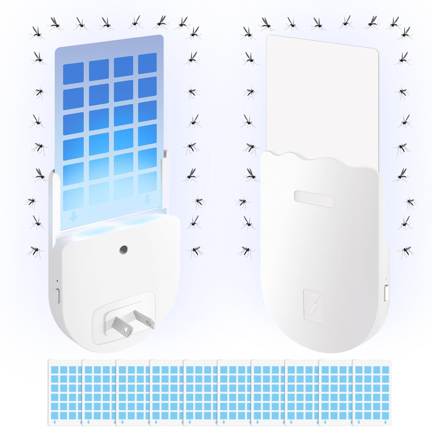 Yakiter Indoor Plug-in Mosquito Killer Flying Insect Trap for Flies Fruit DEMO