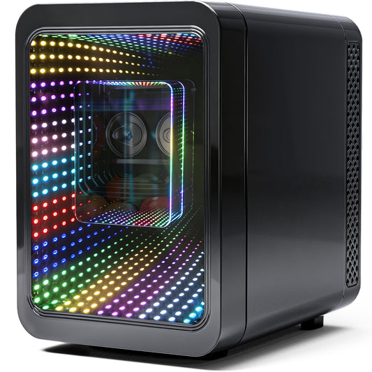 ADVWIN Mini Fridge 20L Car Refrigerator with LED Light Portable Cooler DEMO