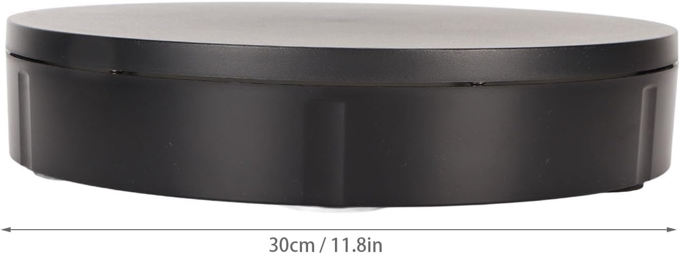 Jectse Motorized Rotating Display Stand 11.8in 100kg Load Bearing with DEMO