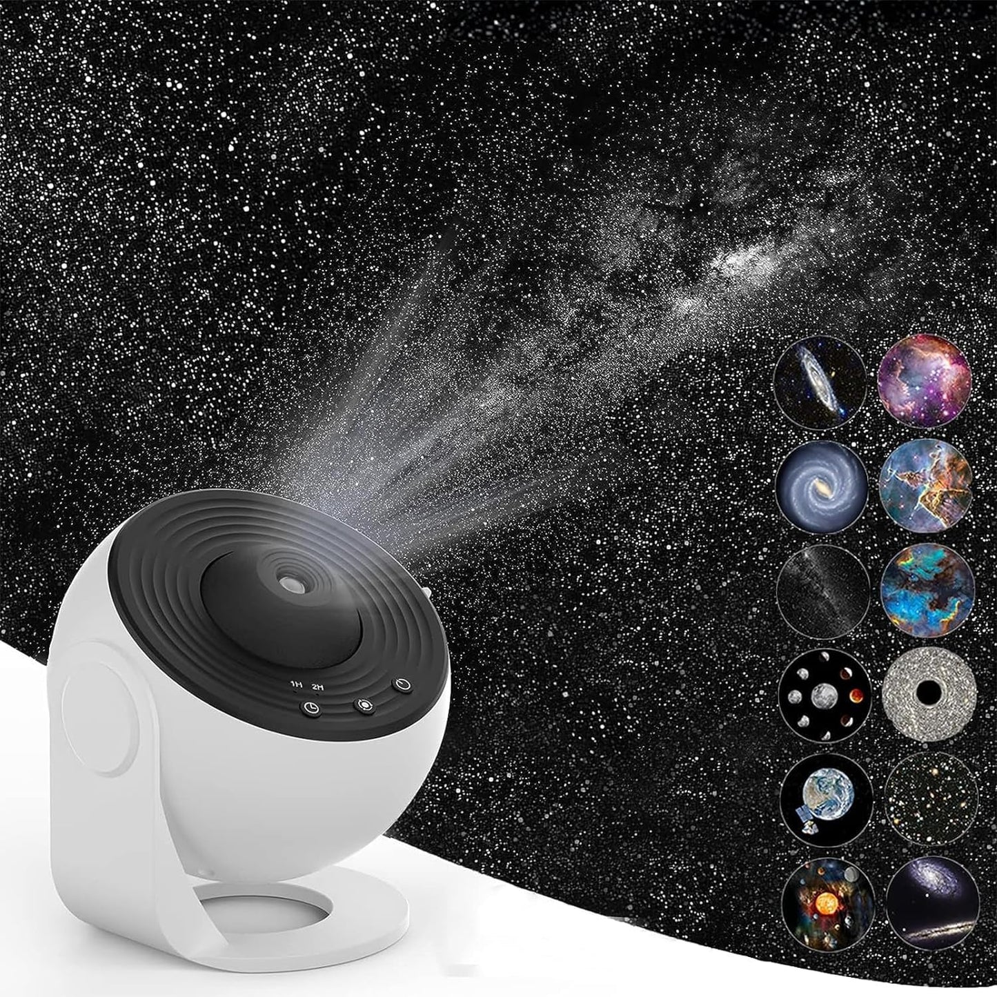 Yokgrass Galaxy Projector Night Light Planetarium Star Lamp for Bedroom DEMO