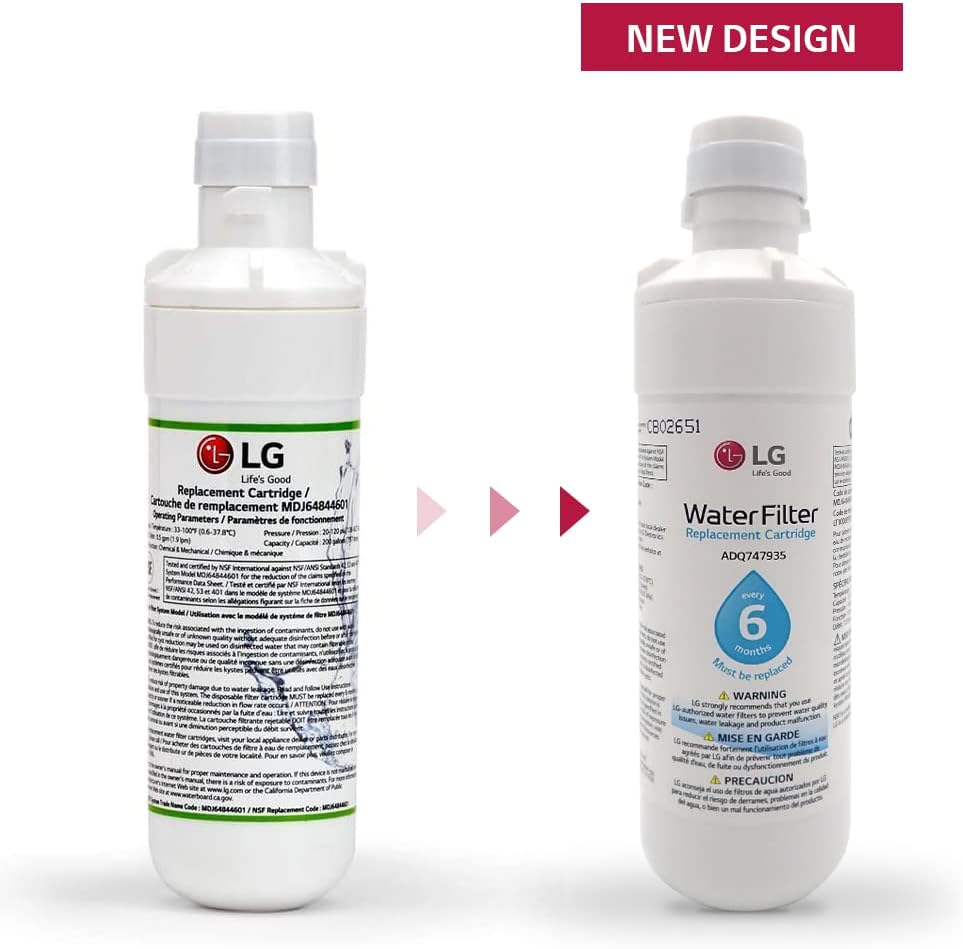 LG Replacement Fridge Water Filter for LT1000P ADQ74793501 MDJ64844601 NEW