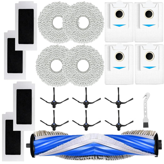 Fictezlove Replacement Accessory Kit for Ecovacs Deebot X5 Omni-20P Robot DEMO