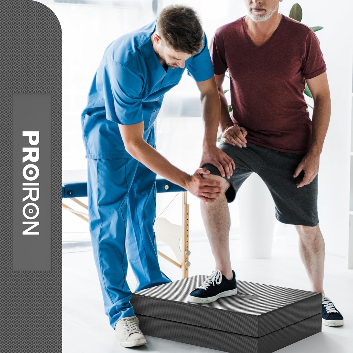 PROIRON Balance Pad Non-Slip Cushioned Mat Resilient PU Ankle Trainer 5.5cm NEW