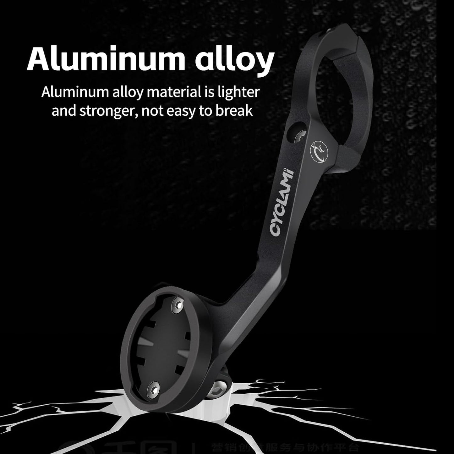 CYCLAMI Aluminum Bike Computer Mount Compatible with Garmin Edge XOSS DEMO
