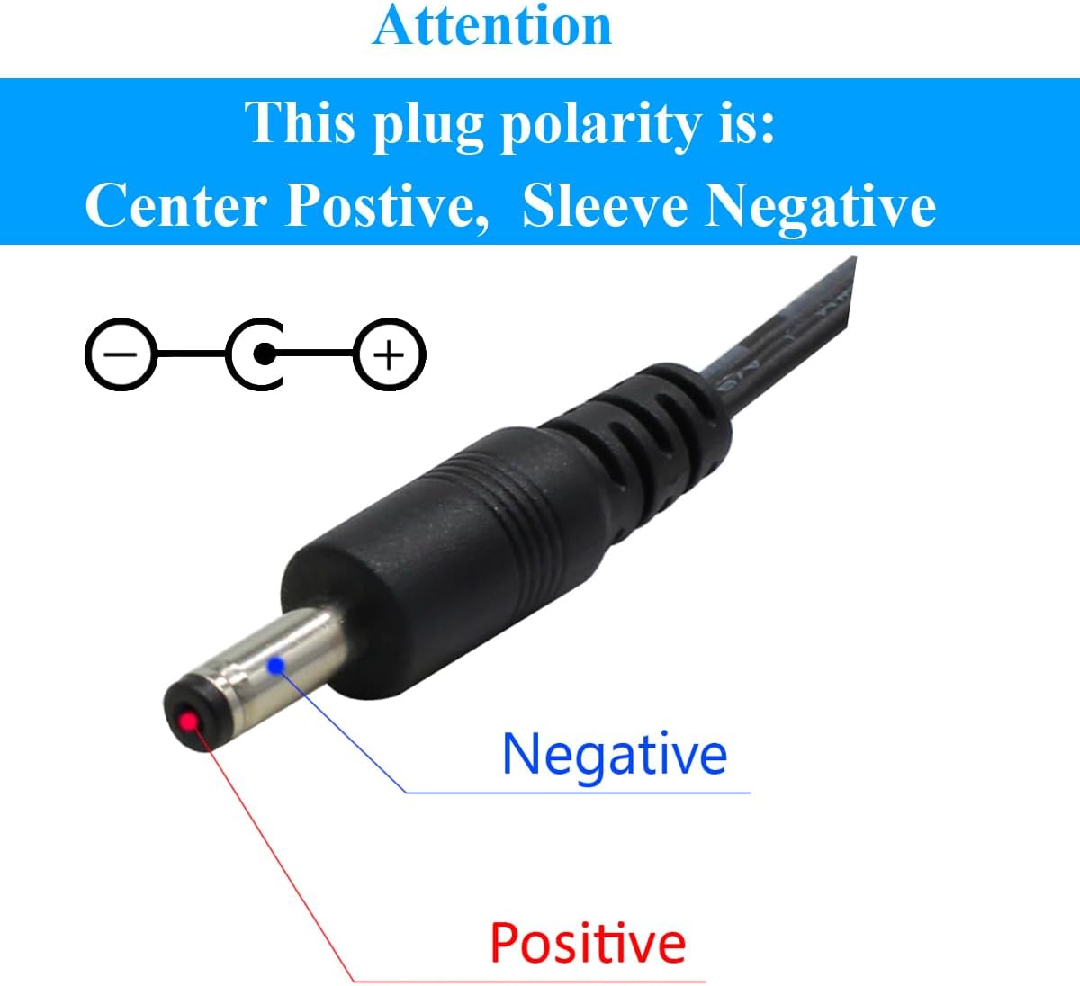 Security-01 AC to DC 5V 2A Power Supply Adapter Plug 5.5mm x 2.1mm for IP DEMO