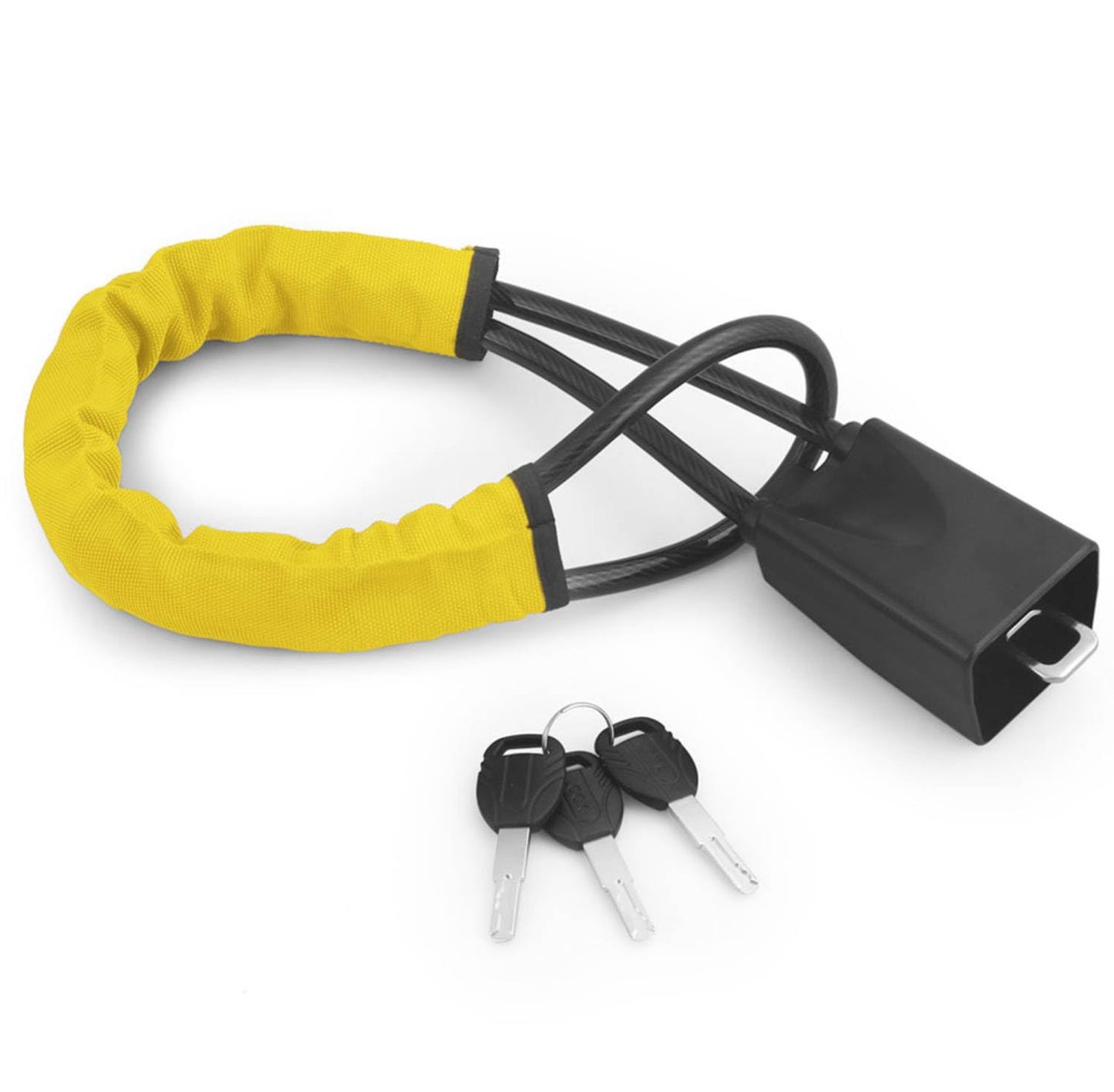 LHGJFKO Anti-Theft Car Steering Wheel Lock Theft Prevention Locking Device DEMO