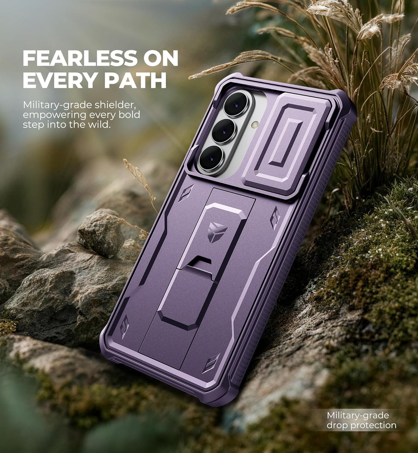 Dexnor Case with Built-in Slide Camera Cover & Screen for Samsung Galaxy DEMO