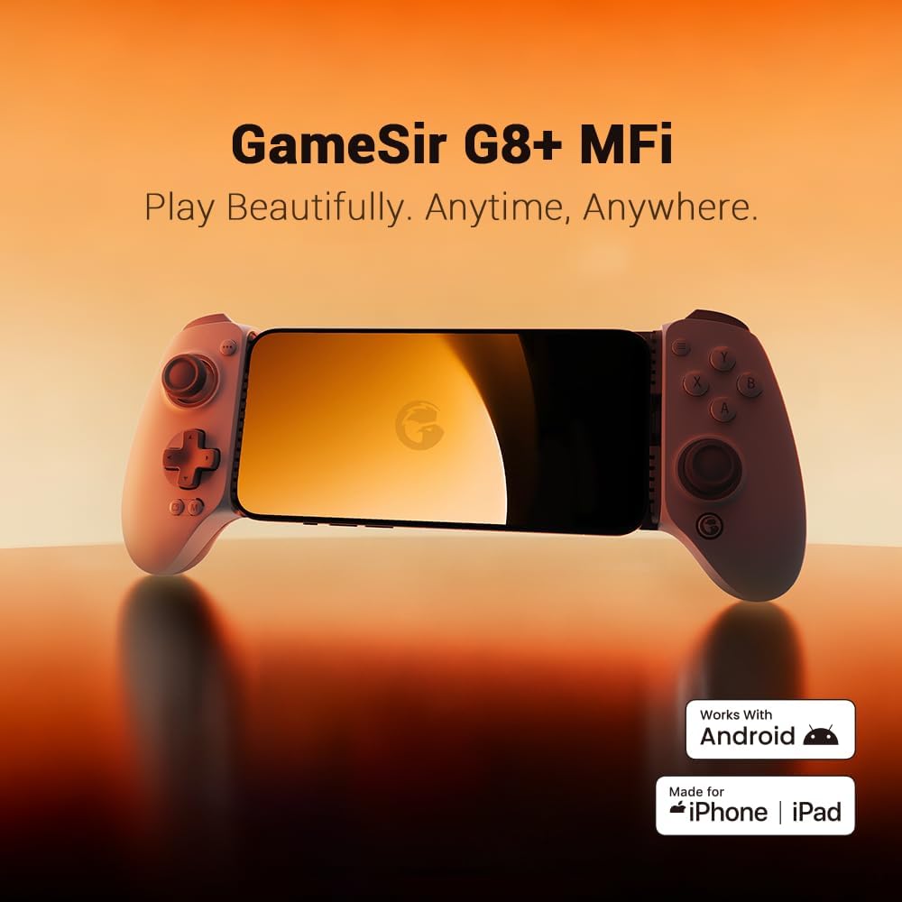 GameSir G8+ MFi Wired Mobile Game Controller for iPhone iPad Android DEMO