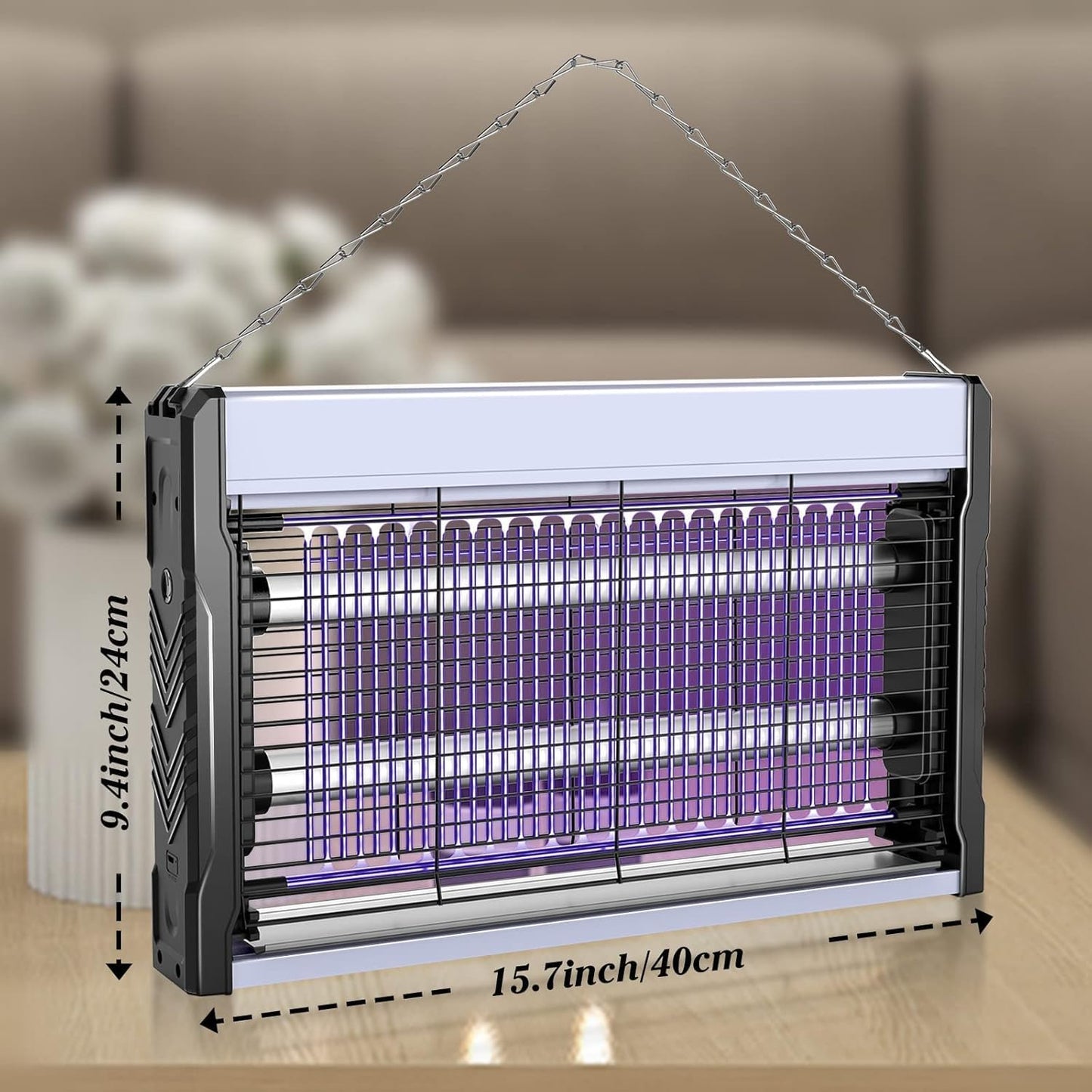 PALONE Electric Fly Zapper 3200V USB Powerful Mosquitoes Killer Indoor DEMO