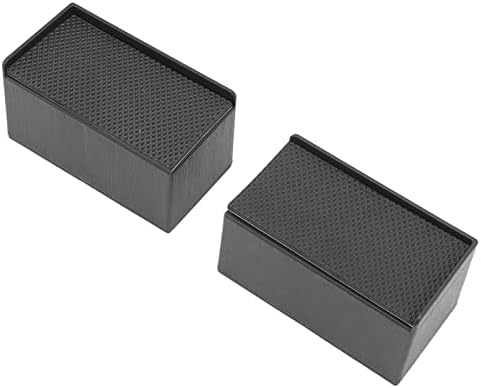 Omabeta L-Shaped Furniture Risers Rubber Stackable Rectangular Design NEW
