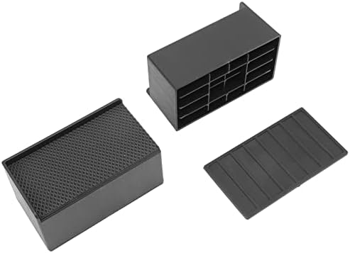 Omabeta L-Shaped Furniture Risers Rubber Stackable Rectangular Design NEW