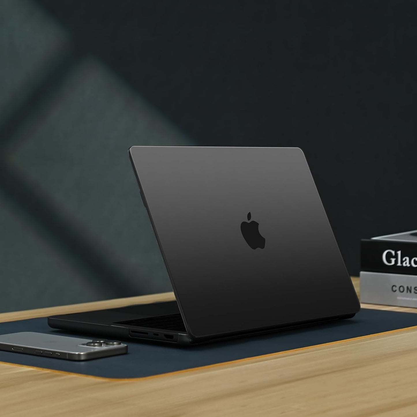 EooCoo Hard Polycarbonate Protective Case for MacBook Pro 14" Space Black NEW