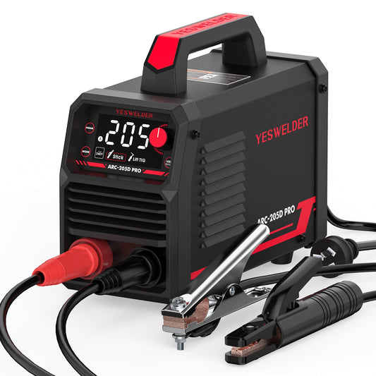 YESWELDER 205Amp Digital Inverter IGBT Stick Welder with Large LED Display DEMO