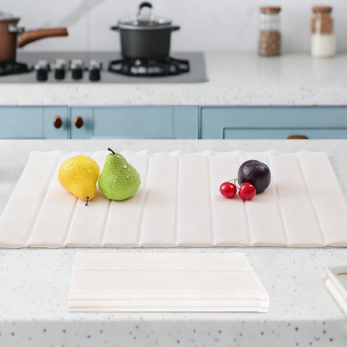 Intellihome Stone Drying Mat for Kitchen Counter Absorbent Detachable DEMO