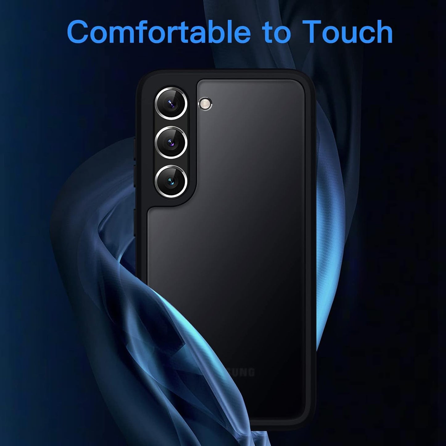 JETech Matte Case for Samsung Galaxy S23 5G Frosted Translucent Back Cover NEW