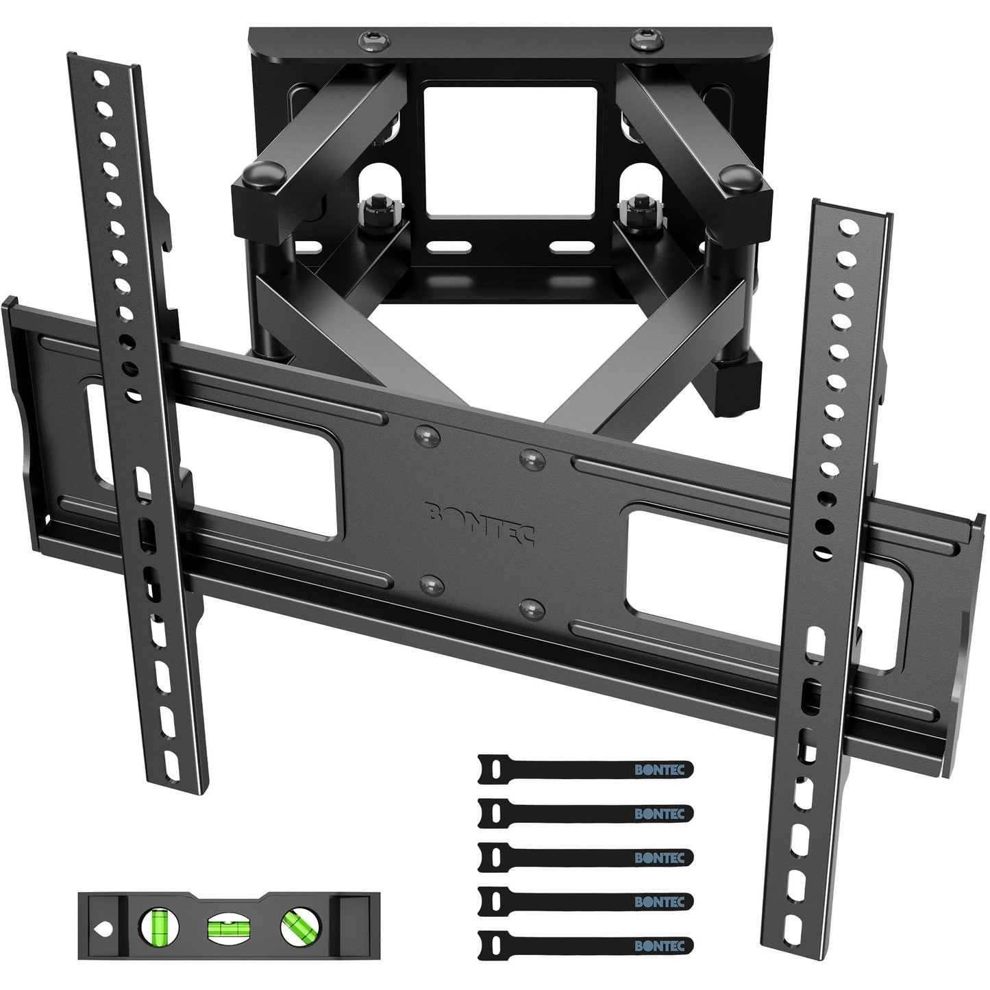 BONTEC TV Wall Mount for 23-70 Inch LED LCD Flat & Curved TVs Swivels DEMO