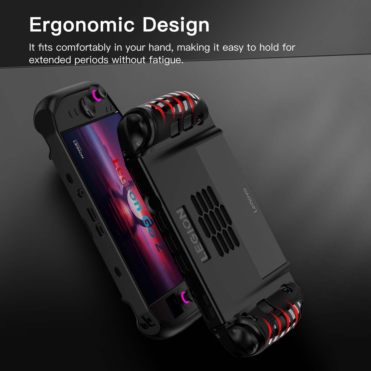 YAJOJO Slim Soft TPU Protective Skin Case Cover for Legion Go 2 Handheld DEMO