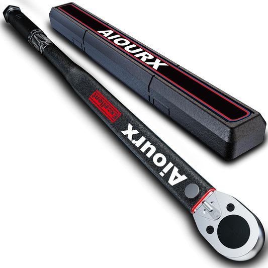 Aiourx 3/4" Drive Click Torque Wrench 50-500 Nm Automotive Maintenance DEMO