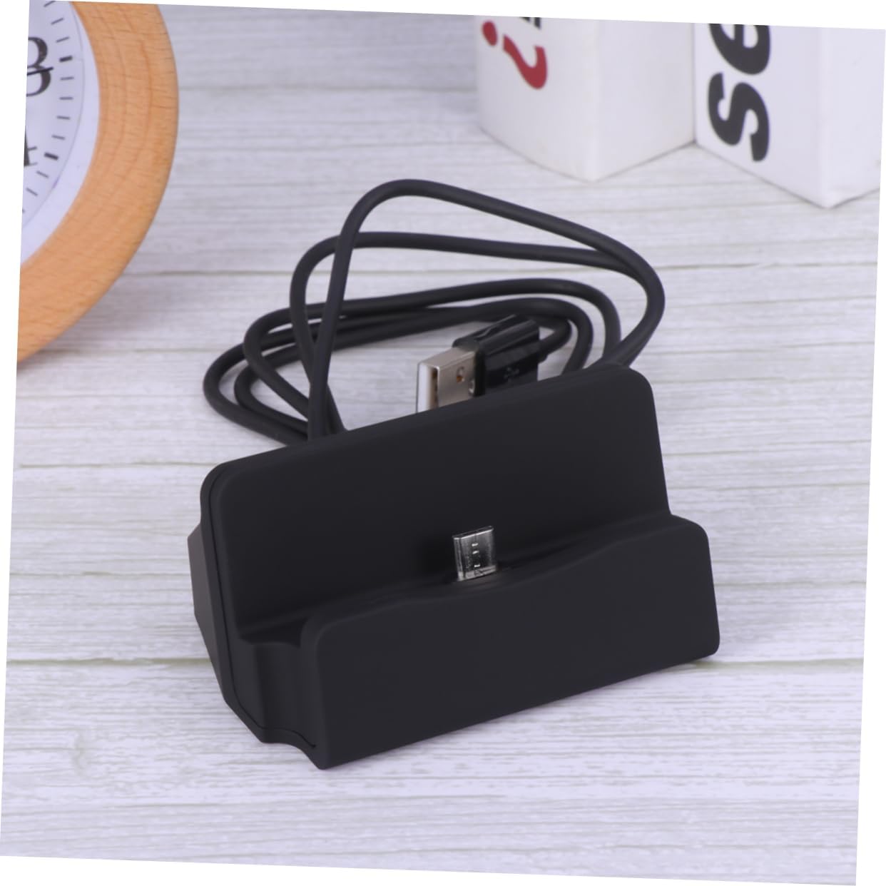 Uonlytech Fast Mains Chargers Charging Dock with Built-in USB Cable DEMO
