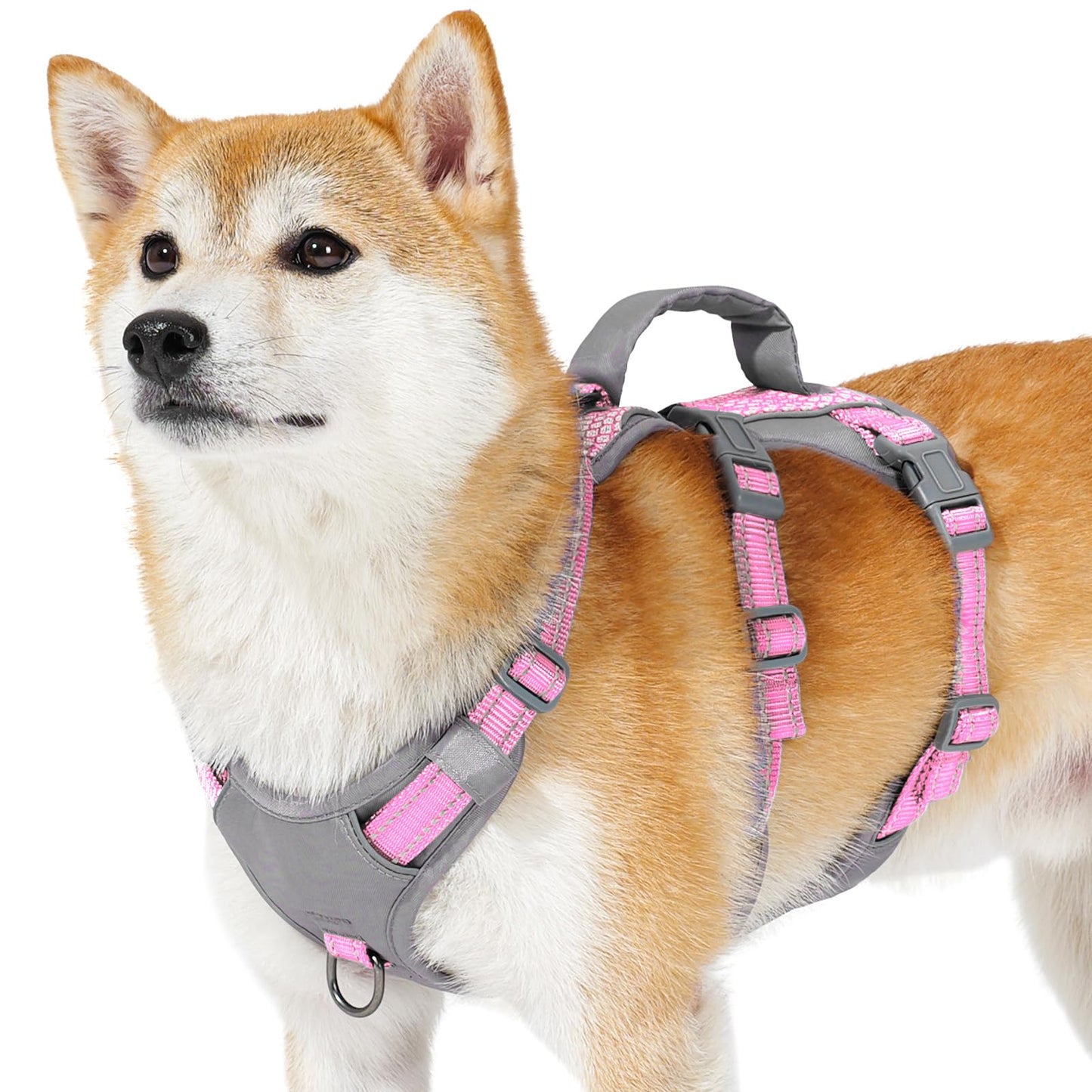 Huntboo Reflective Vest Harnesses Dog Harness Escape Proof Soft Cushion Air NEW