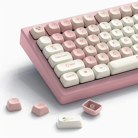 Skidwedy 143-Key PBT Keycaps Set for 60/65/75/100% Mechanical Keyboards, DEMO