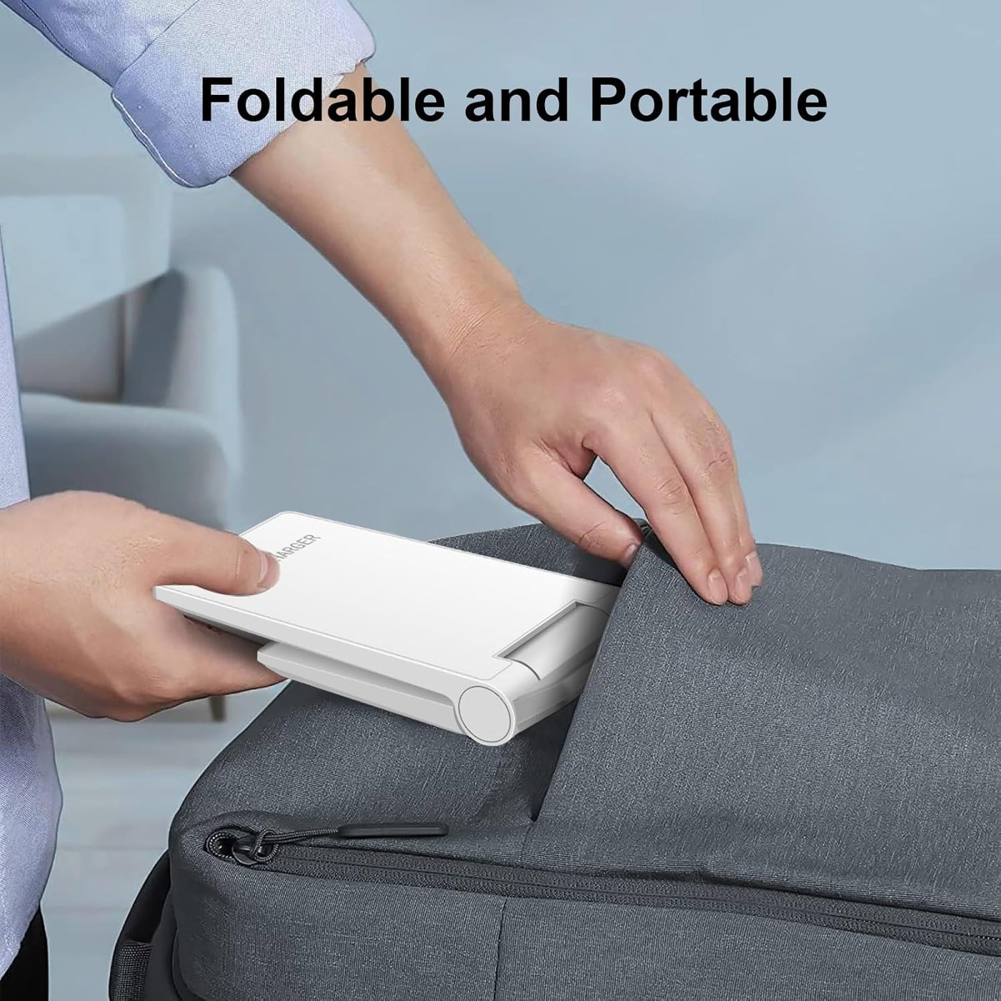 VNBBT Wireless Charging Stand Dock Foldable 20W Fast Charge Induction DEMO
