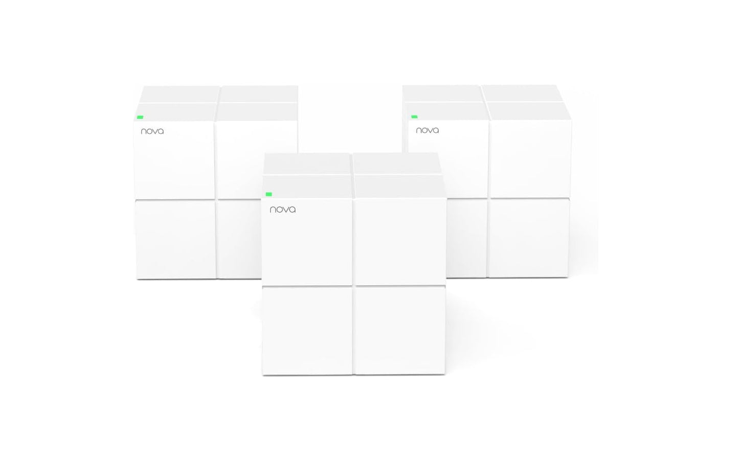 Tenda Nova Routers MW6 AC1200 Dual Band Gigabit Ports WiFi Mesh Network DEMO
