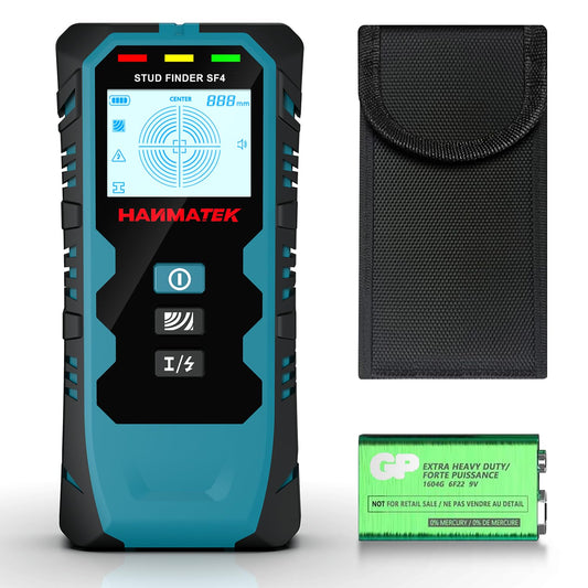 HANMATEK 5-in-1 Multifunction Stud Finder Wall Scanner for Home Improvement NEW