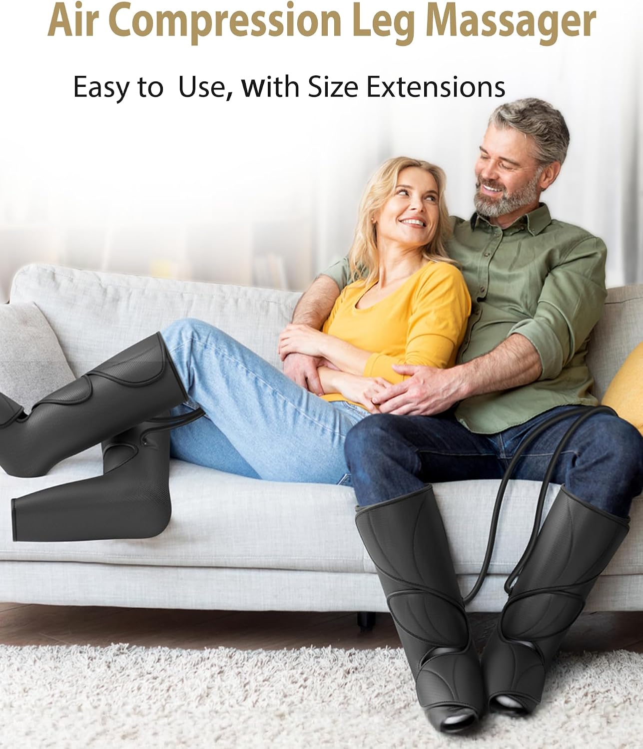 FIT KING Electric Leg Massager with Air Compression for Foot Muscle NEW