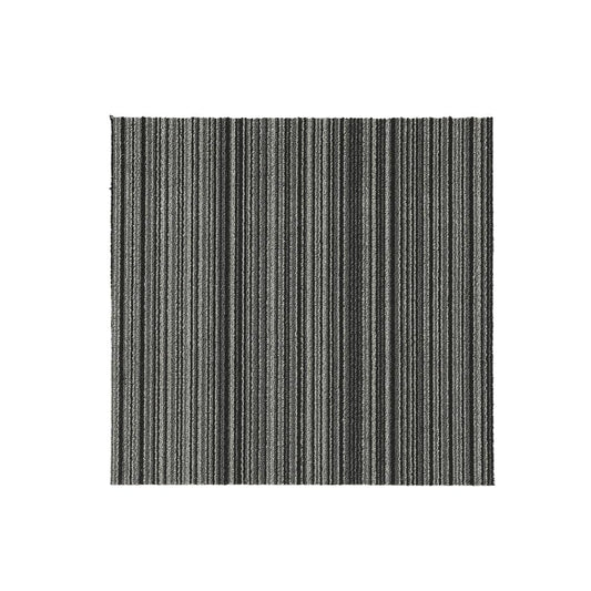 Marlow Heavy Carpets Duty Commercial Carpet Tiles - Black Stripe Flooring NEW