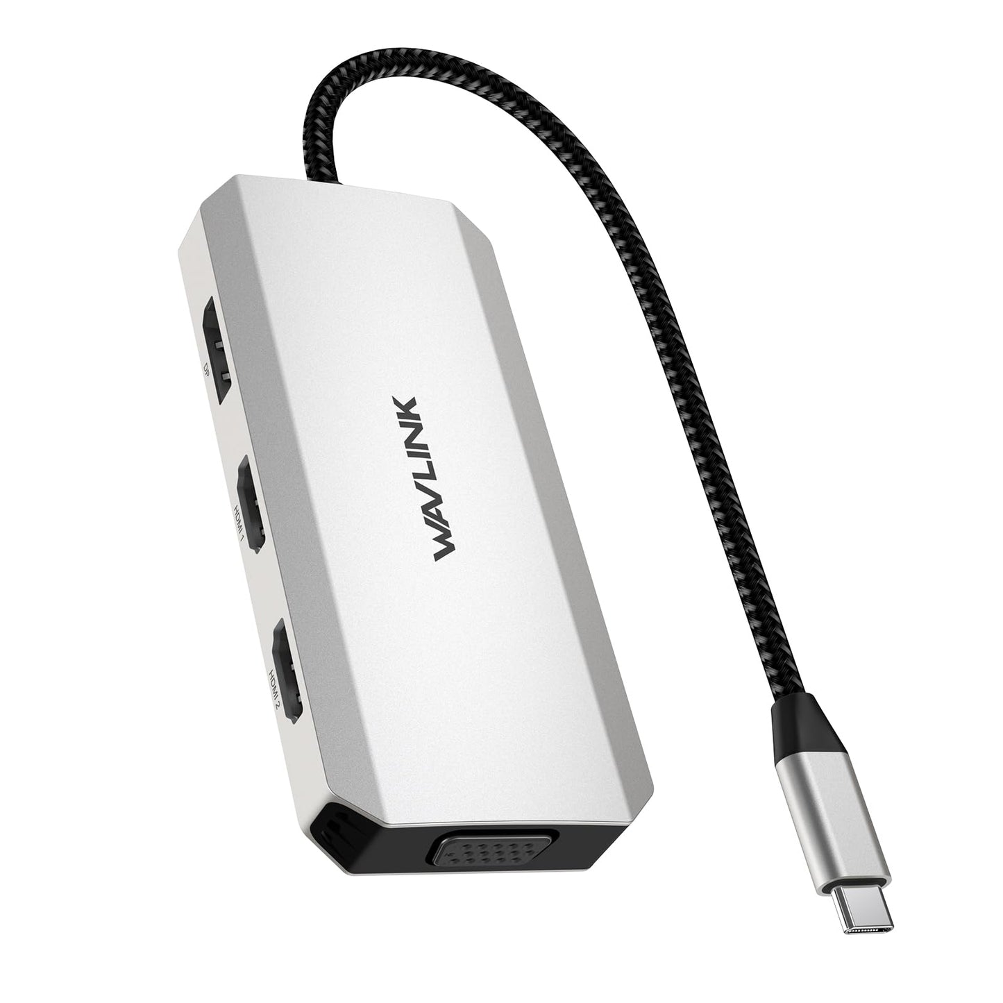 WAVLINK USB-C Quad Display Docking Station 4K Triple Monitor Laptop Dock DEMO
