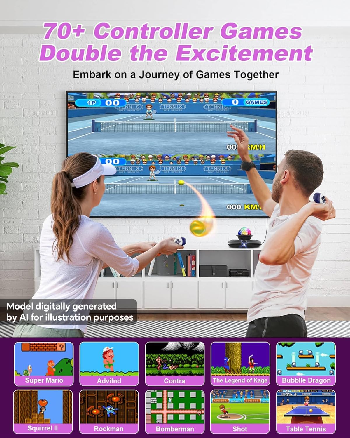 Acelufly Musical Toy Instrument Non-Slip Dance Mat Wireless Controller DEMO